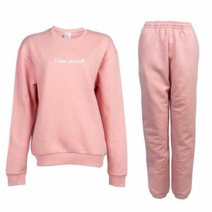Pink “I Am Unwell” Call Her Daddy Sweatsuit